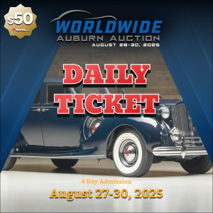 The Auburn Auction & Show VIP Ticket | 4-Day Admission | August 27-30