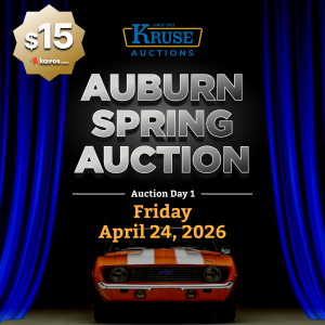 Friday Pass | April 24, 2026 | Auburn Spring Auction | Day 1