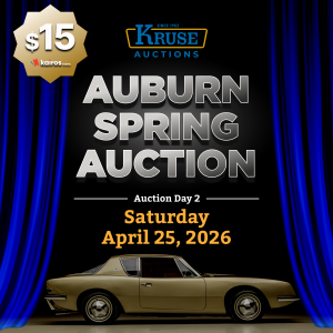 Saturday Pass | April 25, 2026 | Auburn Spring Auction | Day 2